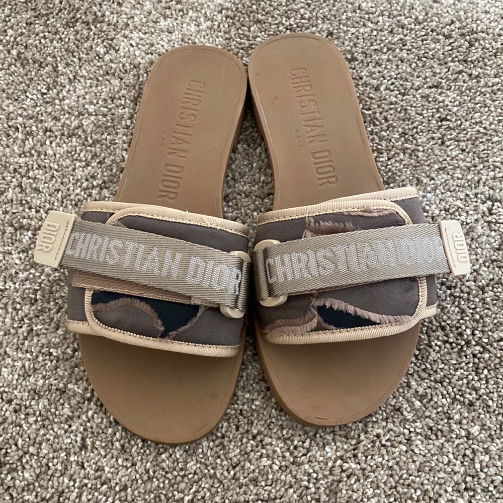 Worn once dior sandals